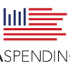 USAspending.gov logo, representing federal spending transparency and public access to government financial data.